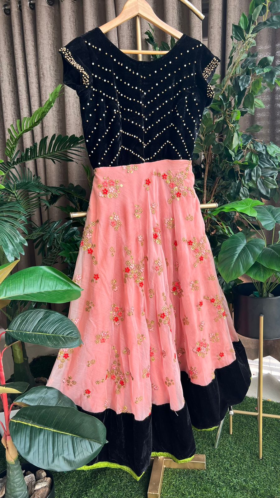Skirt Black And Peach Dress Black Peach Embroidery Salwar Suit Threadslabel Skirt Black And Peach Dress Black Peach Embroidery Salwar Suit Threadslabel