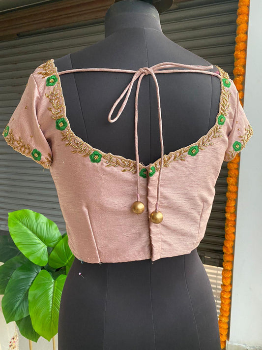Onion Silk hand worked blouse - Threads