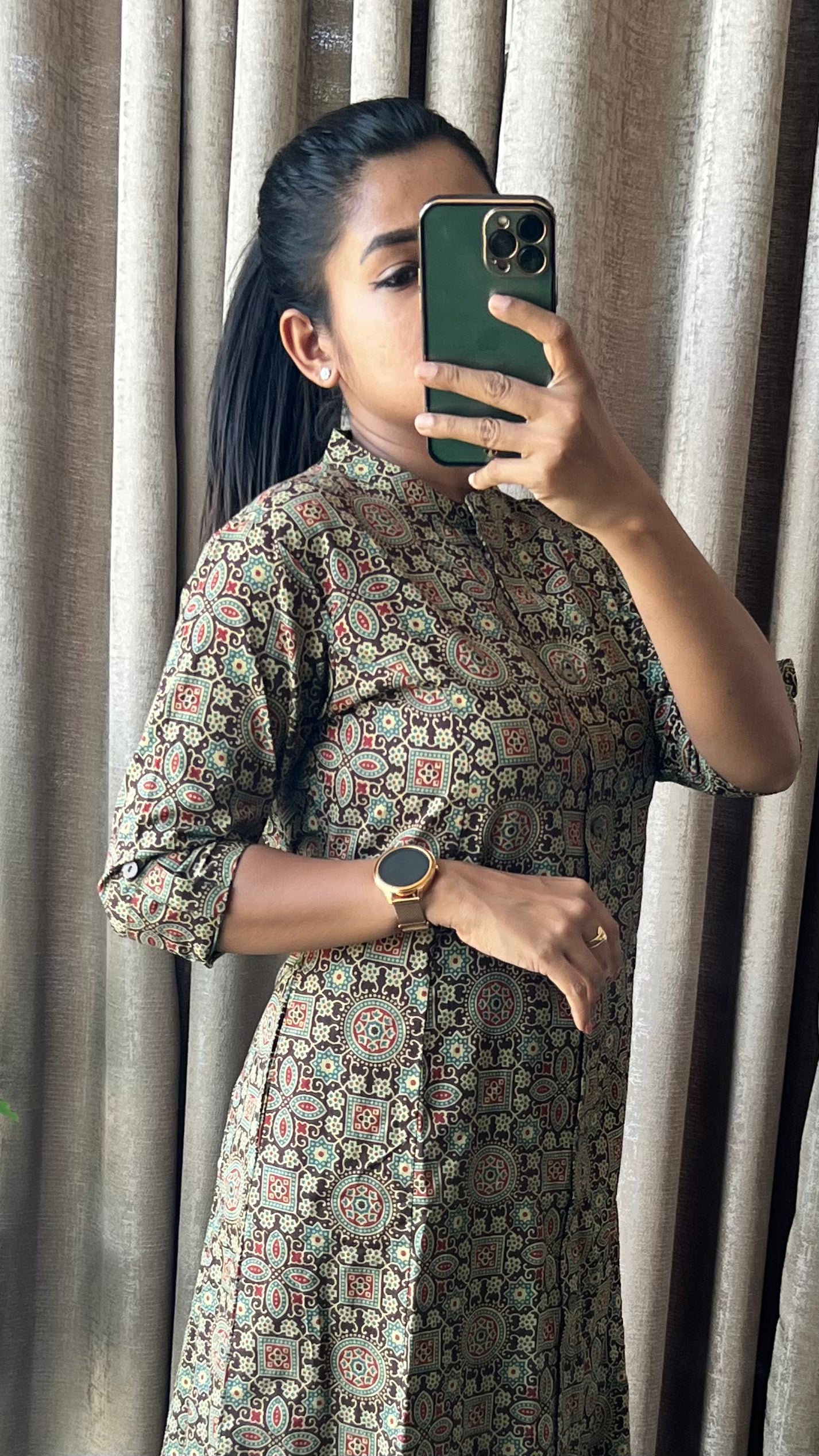 Cotton kurti deals tops