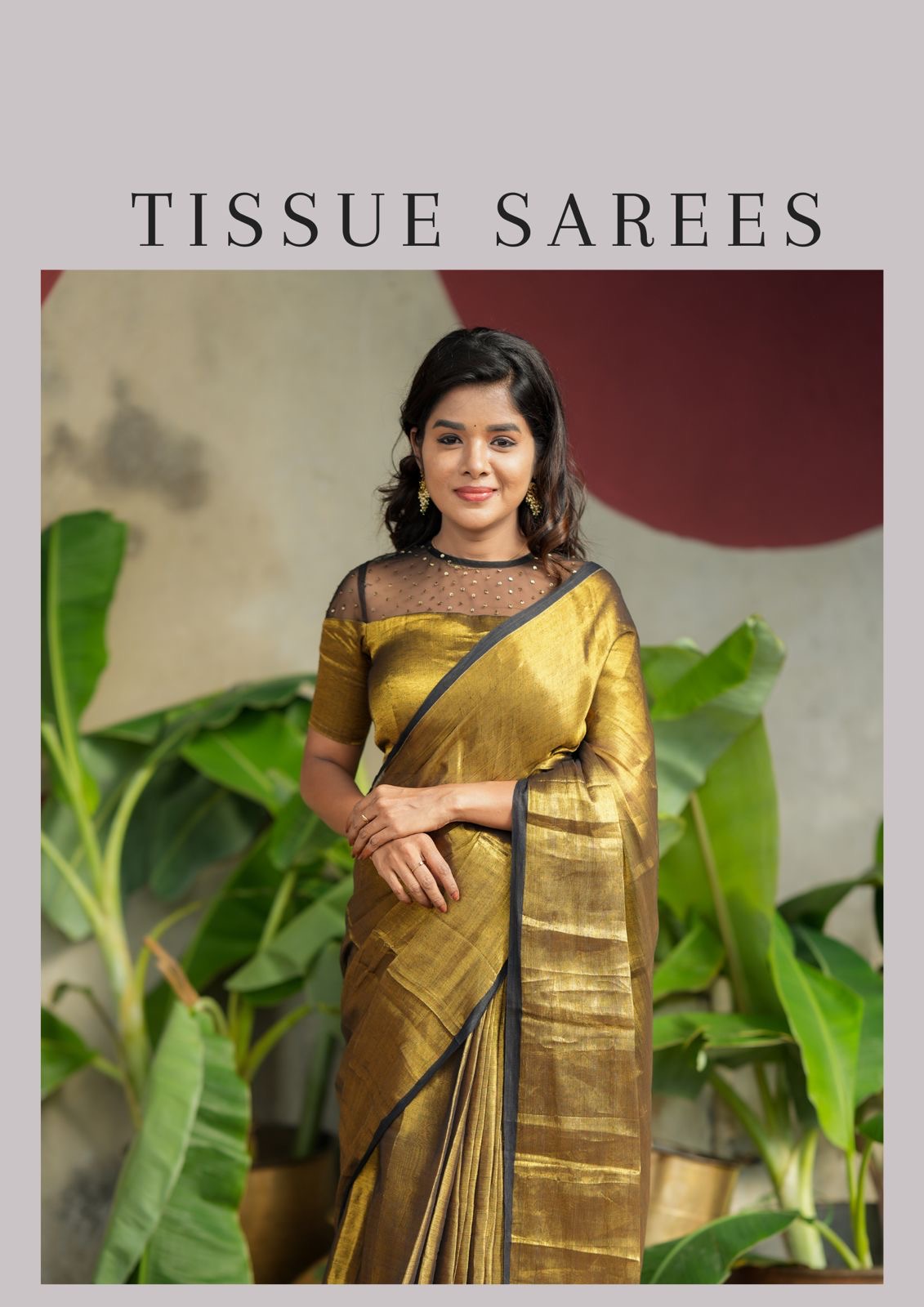 TISSUE SAREES – Threadslabel