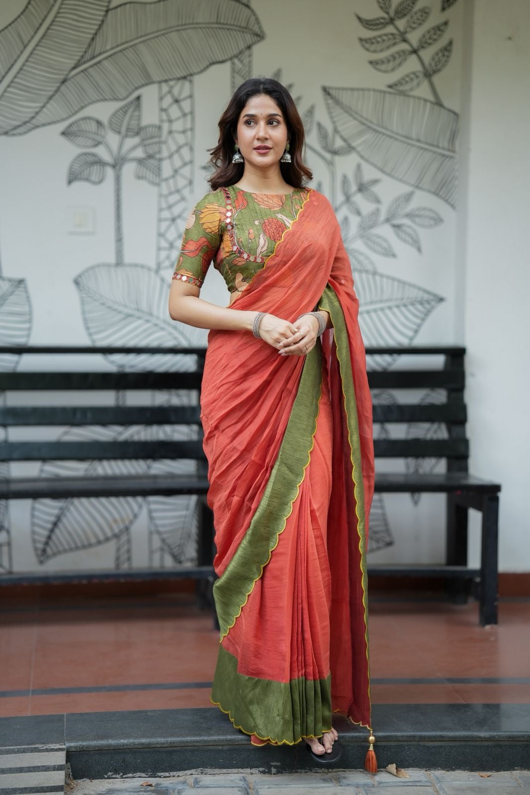SAREES WITH BLOUSE – Threadslabel