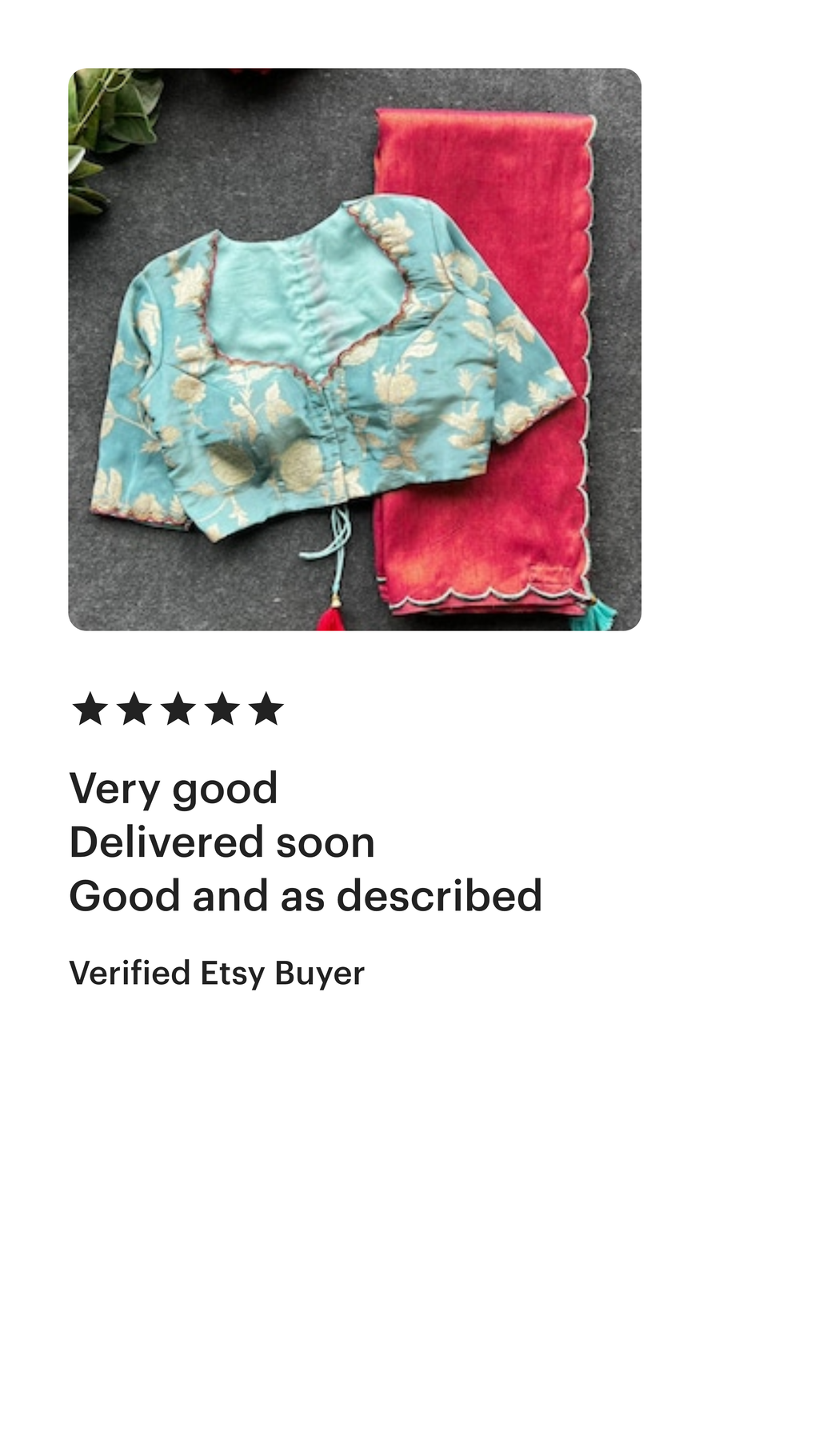 Blue tissue banarasi hand worked blouse (Only blouse)