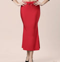 Valentine Shimmer/satin women saree shape wear