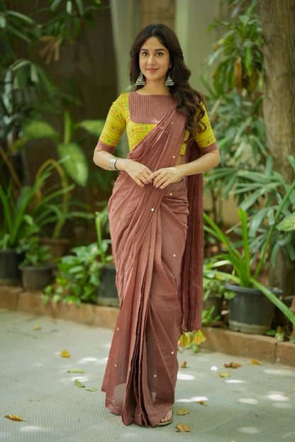 Lime yellow floral print blouse (Only blouse)