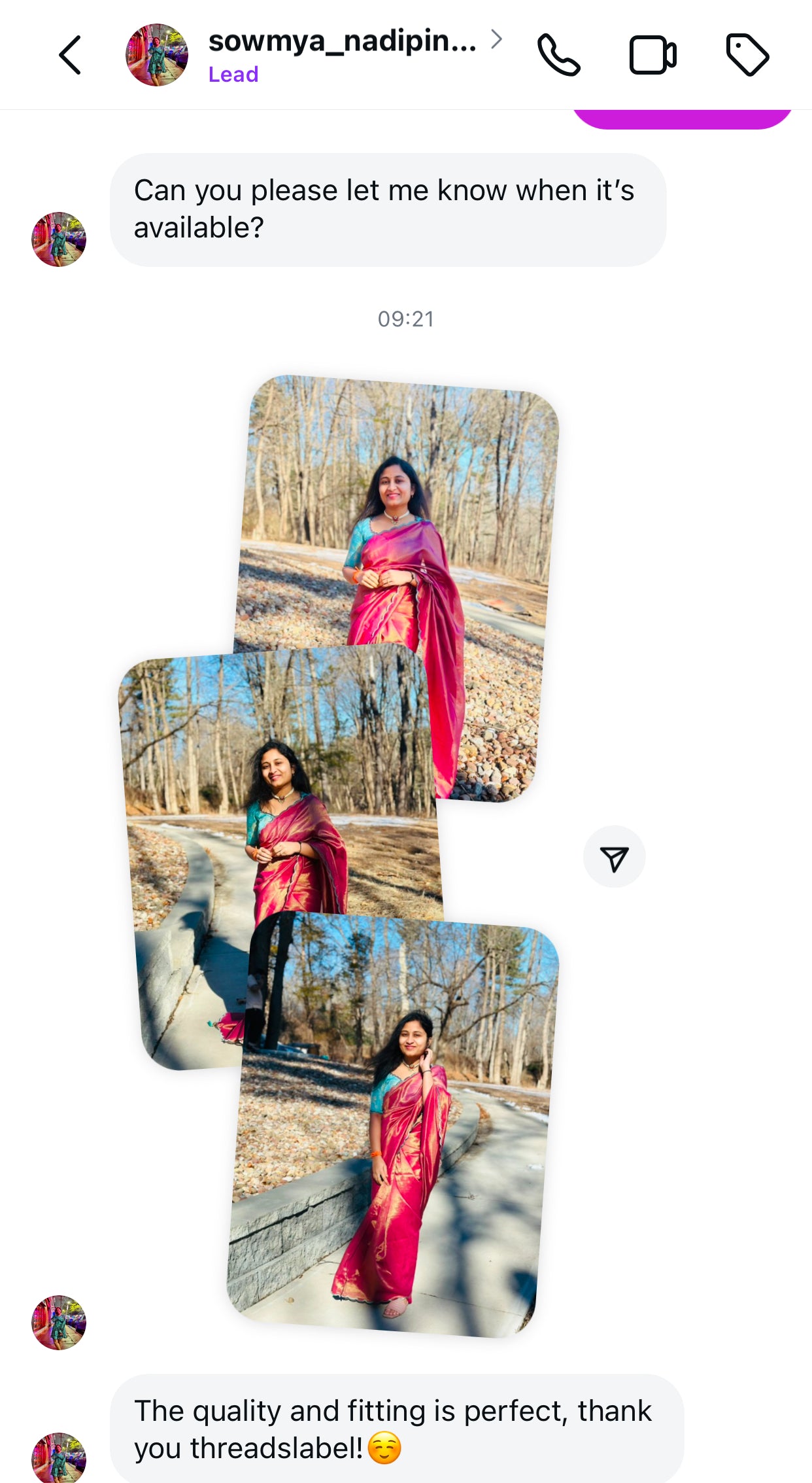 Blue tissue banarasi hand worked blouse (Only blouse)