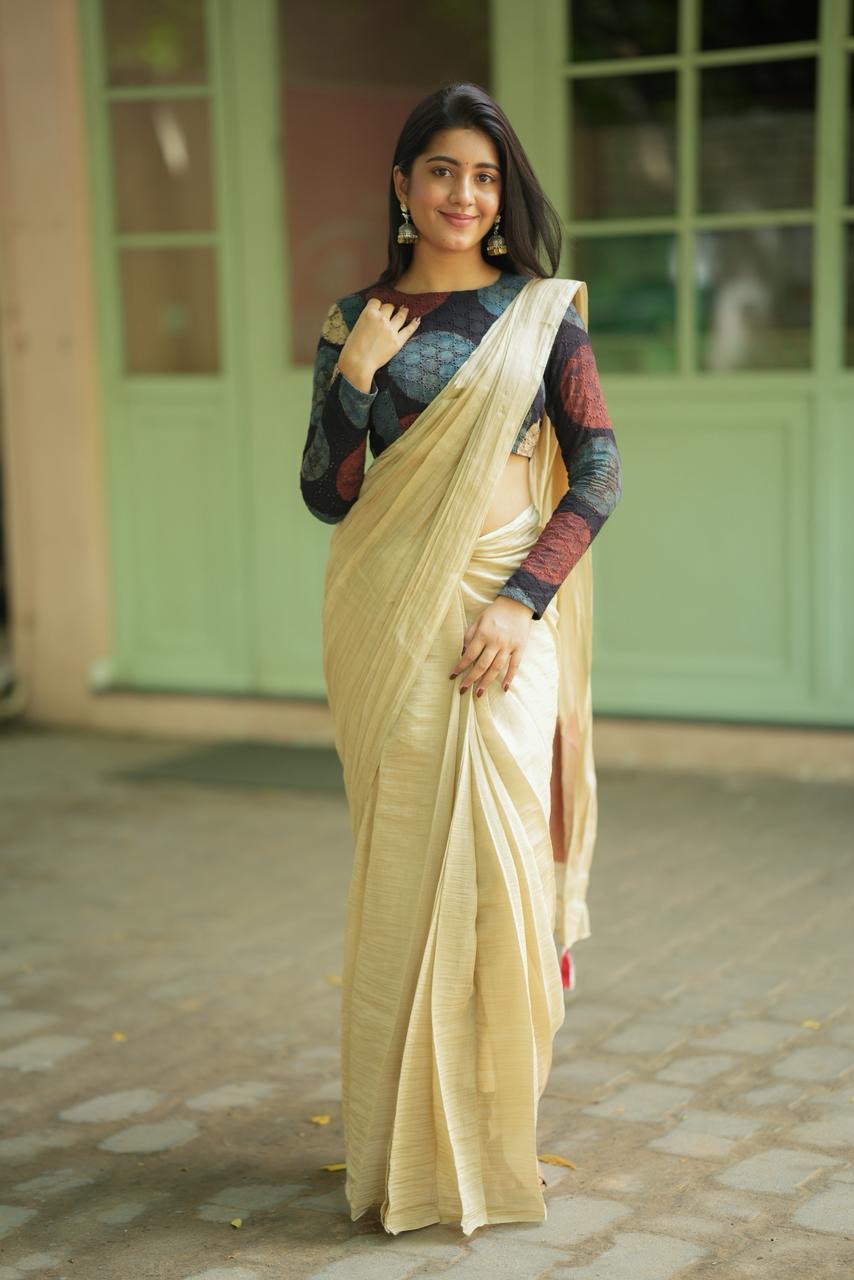 Black hakoba cotton Ajrak handblock print blouse (Only blouse)