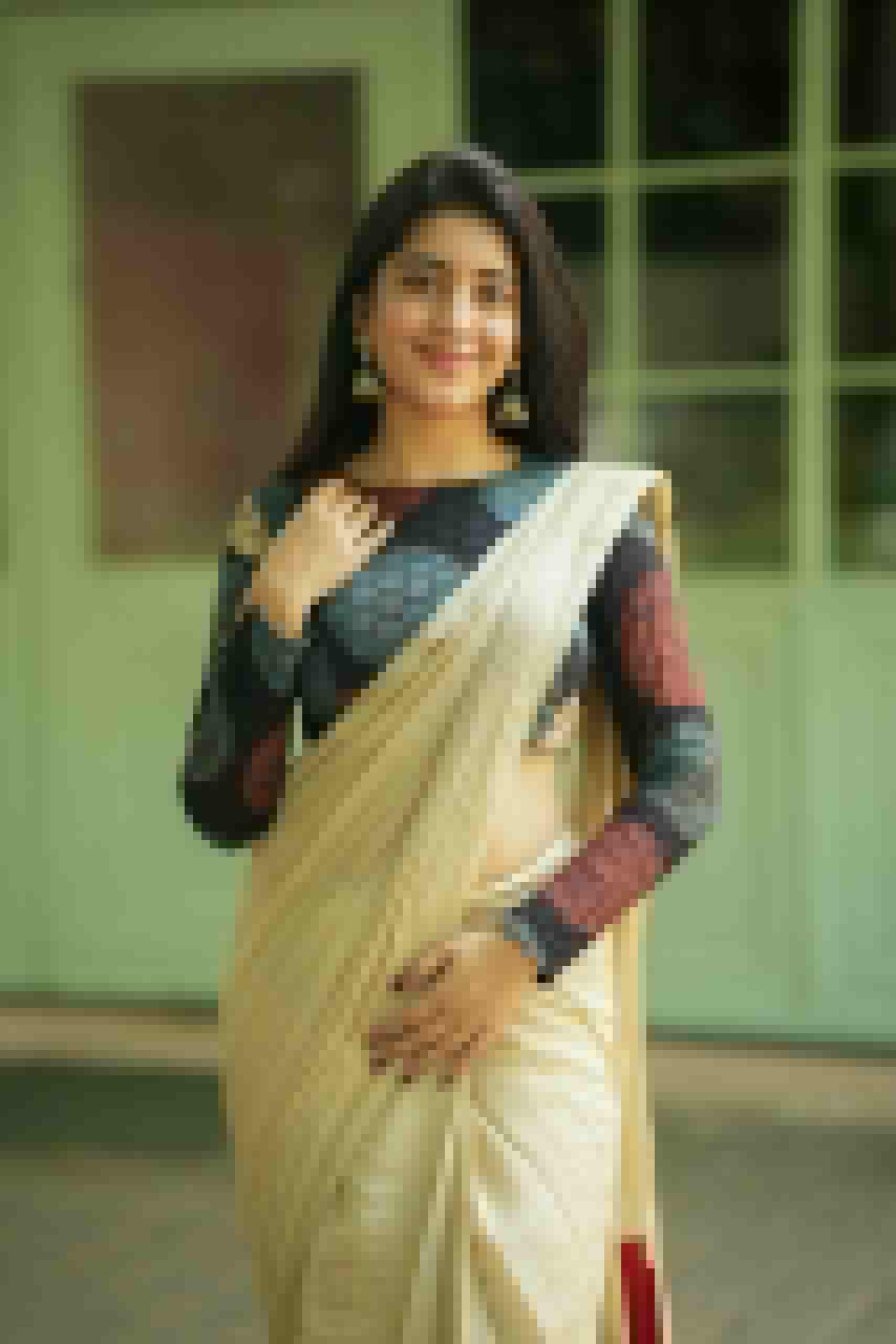 Black hakoba cotton Ajrak handblock print blouse (Only blouse)