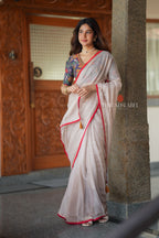 Blue kalamkari hand work blouse (only blouse)