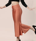 Curious copper Shimmer/satin women saree shape wear