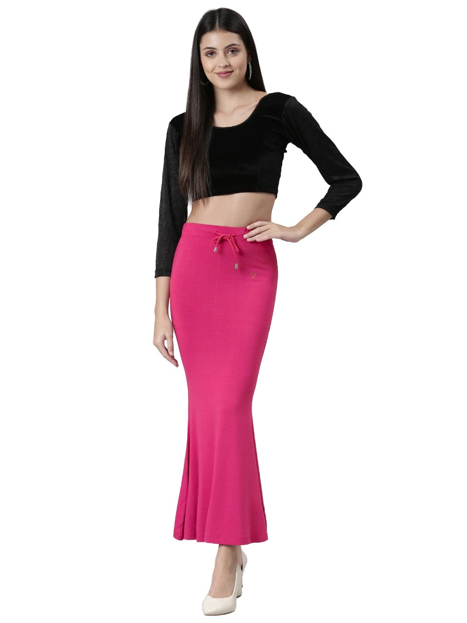 Viscose women saree shape wear