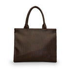 Women black solid textured office bag