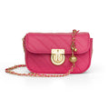 Women textured red sling bag