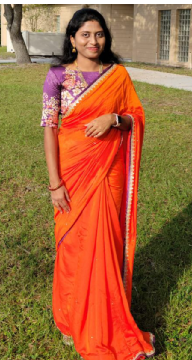 Purple silk heavy handwork blouse