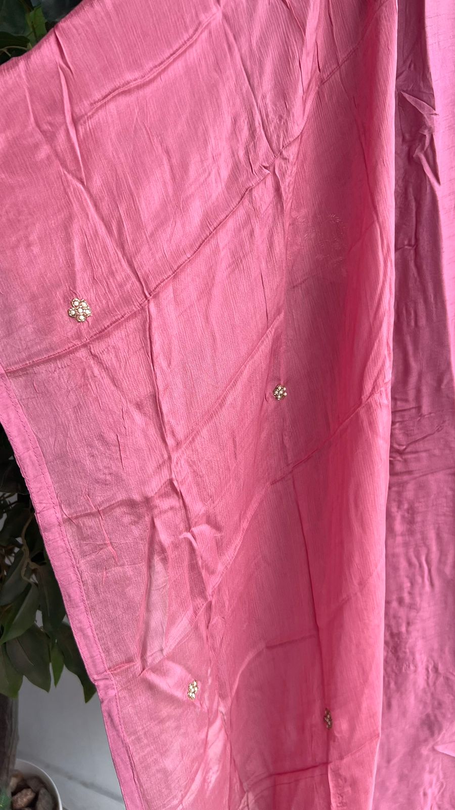 Onion silk embroidery 2 piece kurti set – Threads
