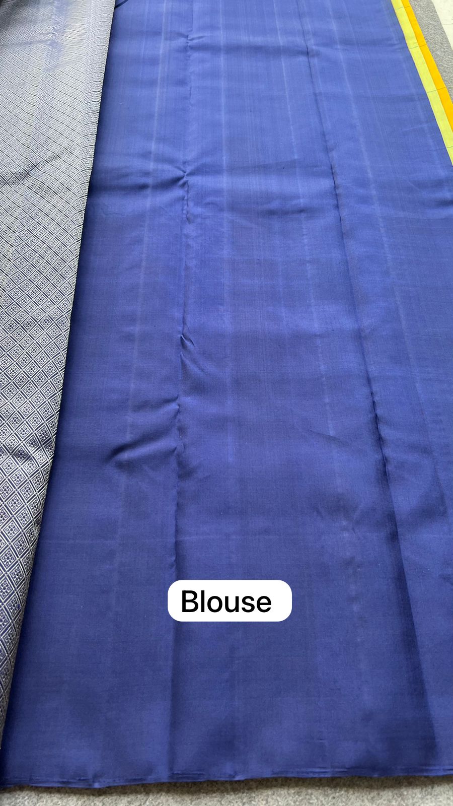 Multicolour kanjivaram soft silk saree with blouse