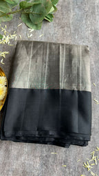Silver tissue kanjivaram soft silk saree with blouse