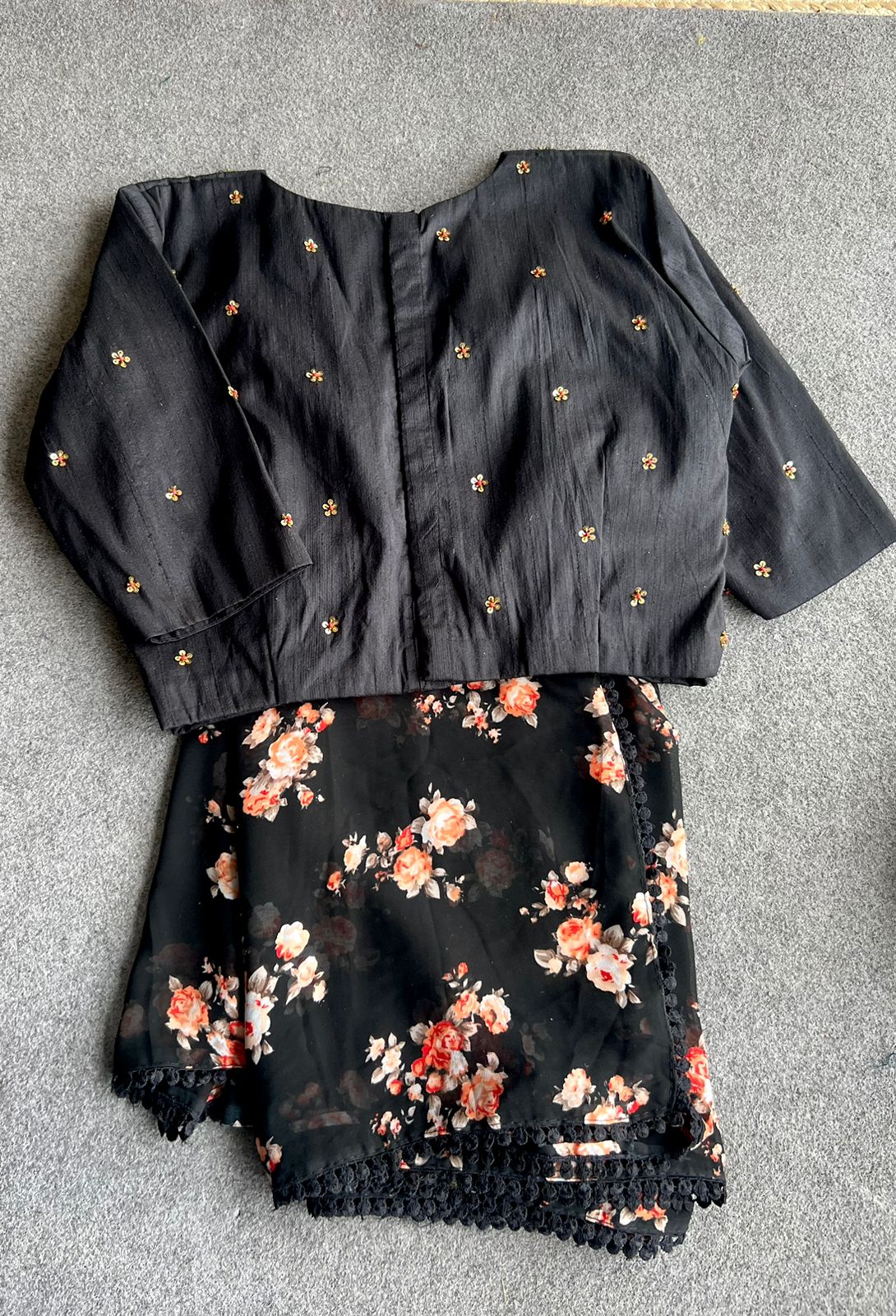 Primark black chiffon blouse online