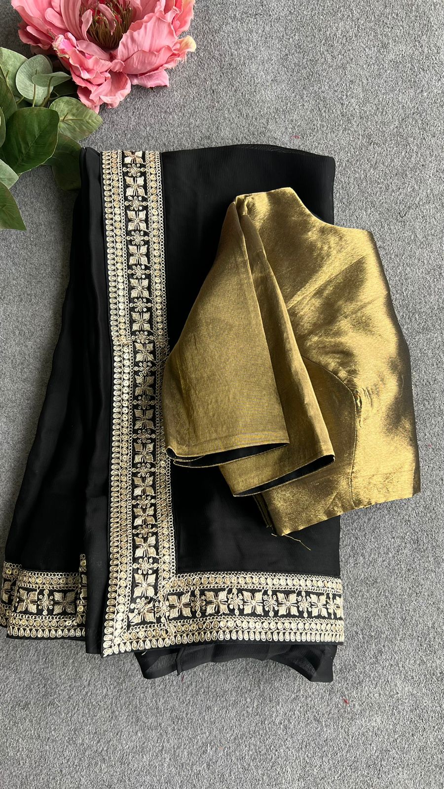Varanasi gold tissue (blouse)