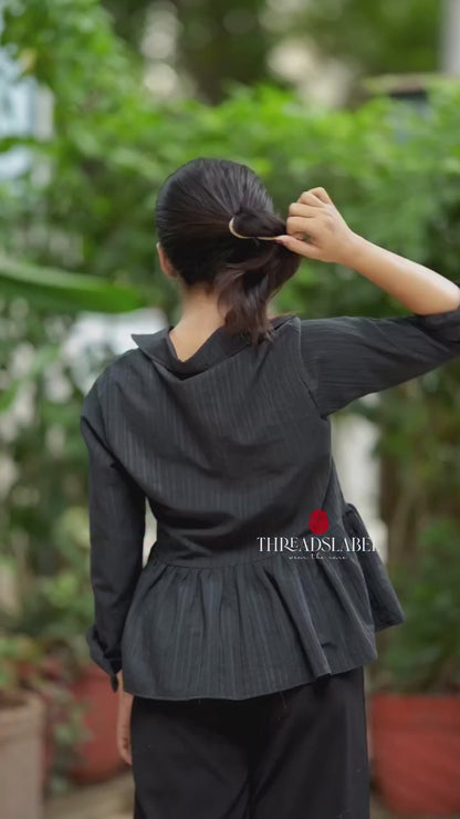 Multi pure tussar silk saree