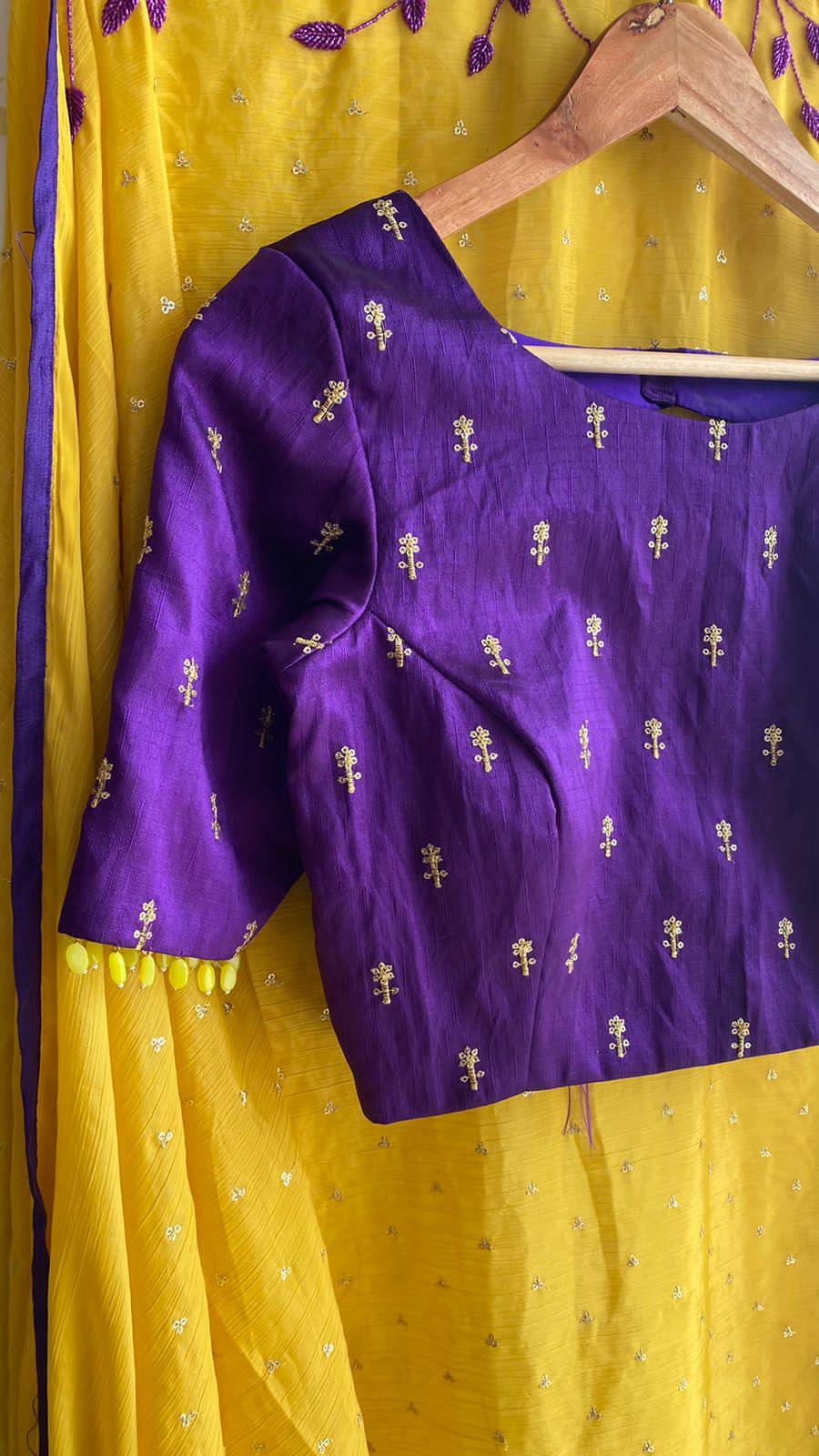 Zari Weaving Silk Festive Wear Designer Saree In Eggplant Purple - PreeSmA