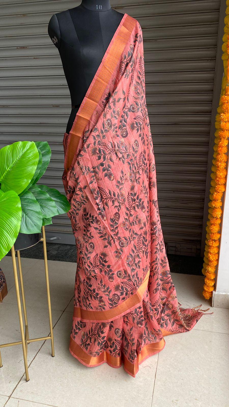 Shop New Crushed Satin Silk Saree In India | Me99