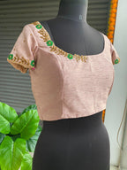 Onion Silk hand worked blouse - Threads