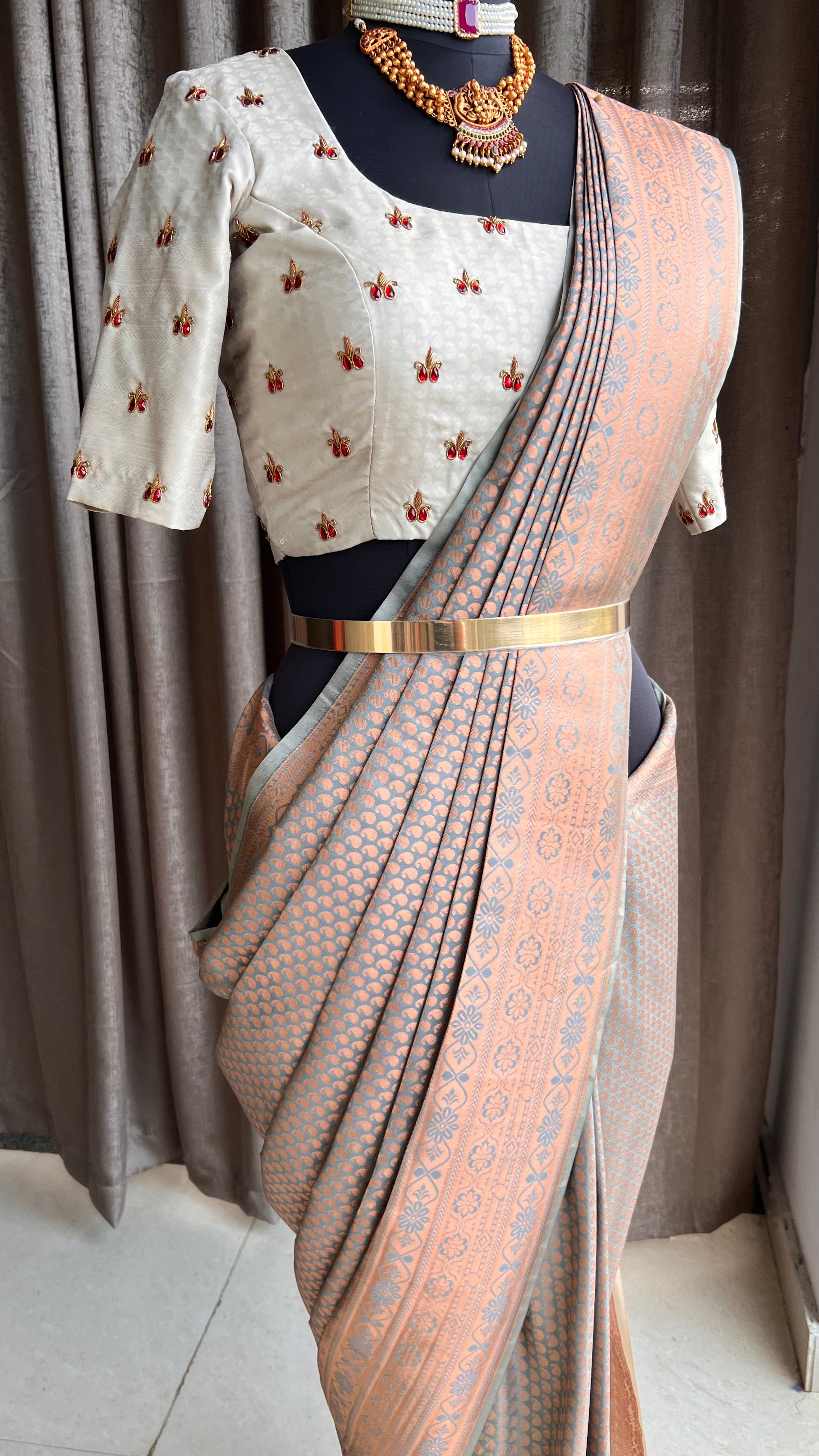 Cotton saree draping tips for beginners// . . . . . . #saree