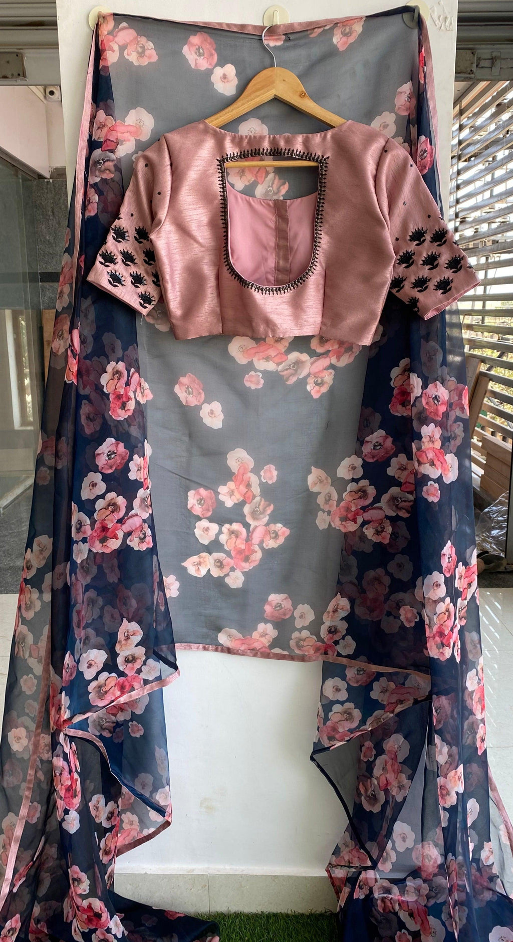 New latest designer hand made onion Blouse - Threads