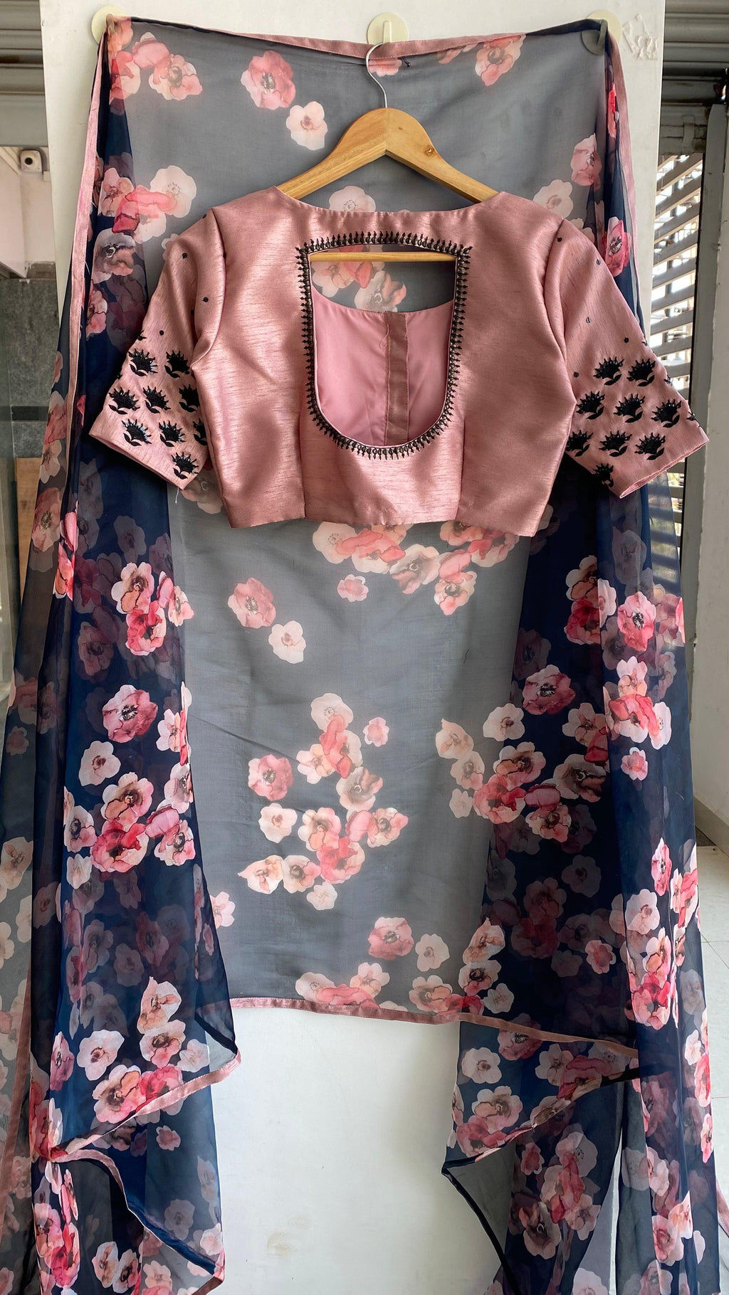 New latest designer hand made onion Blouse - Threads