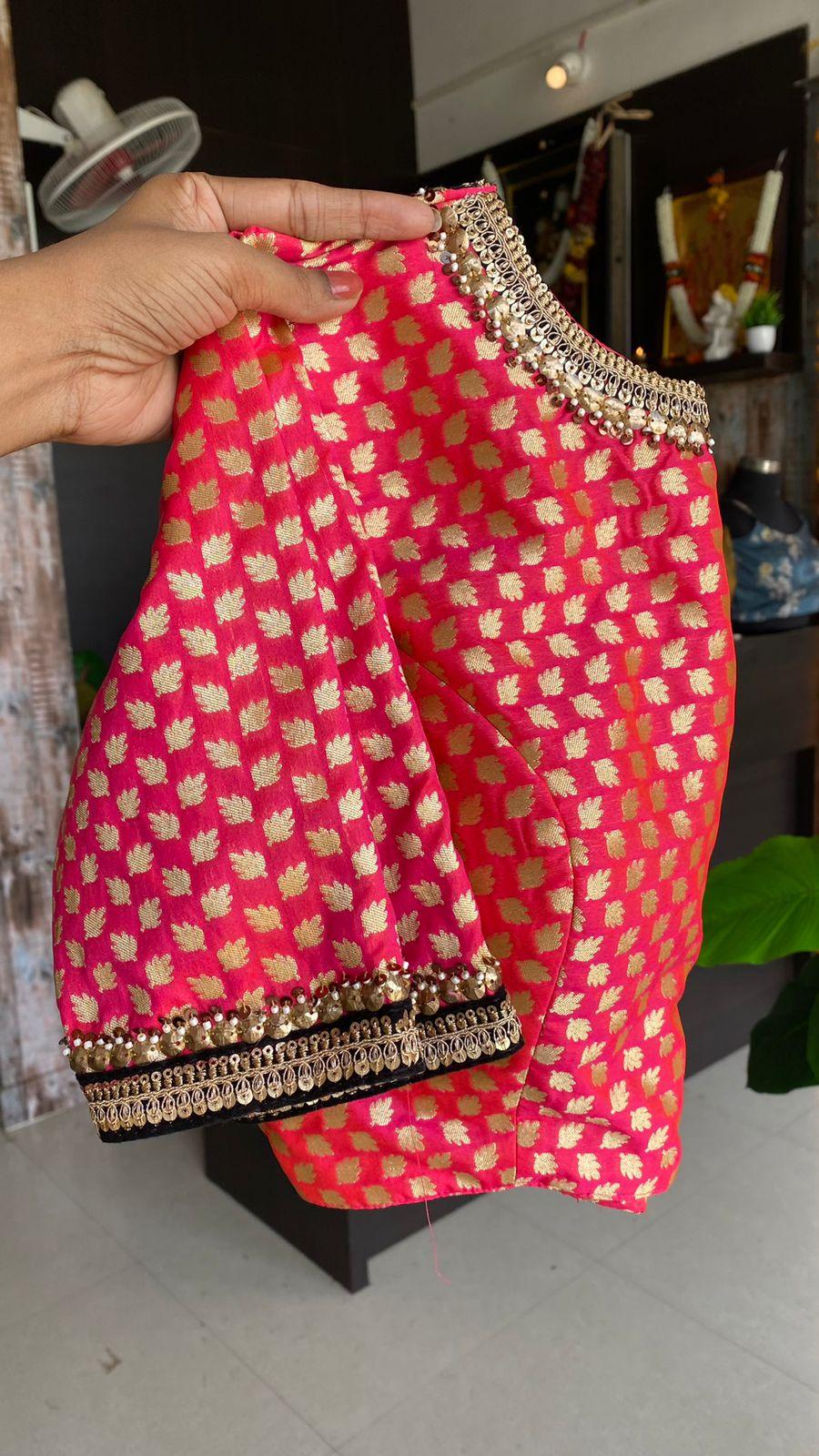 Oranga banarasi hand worked blouse - Threads