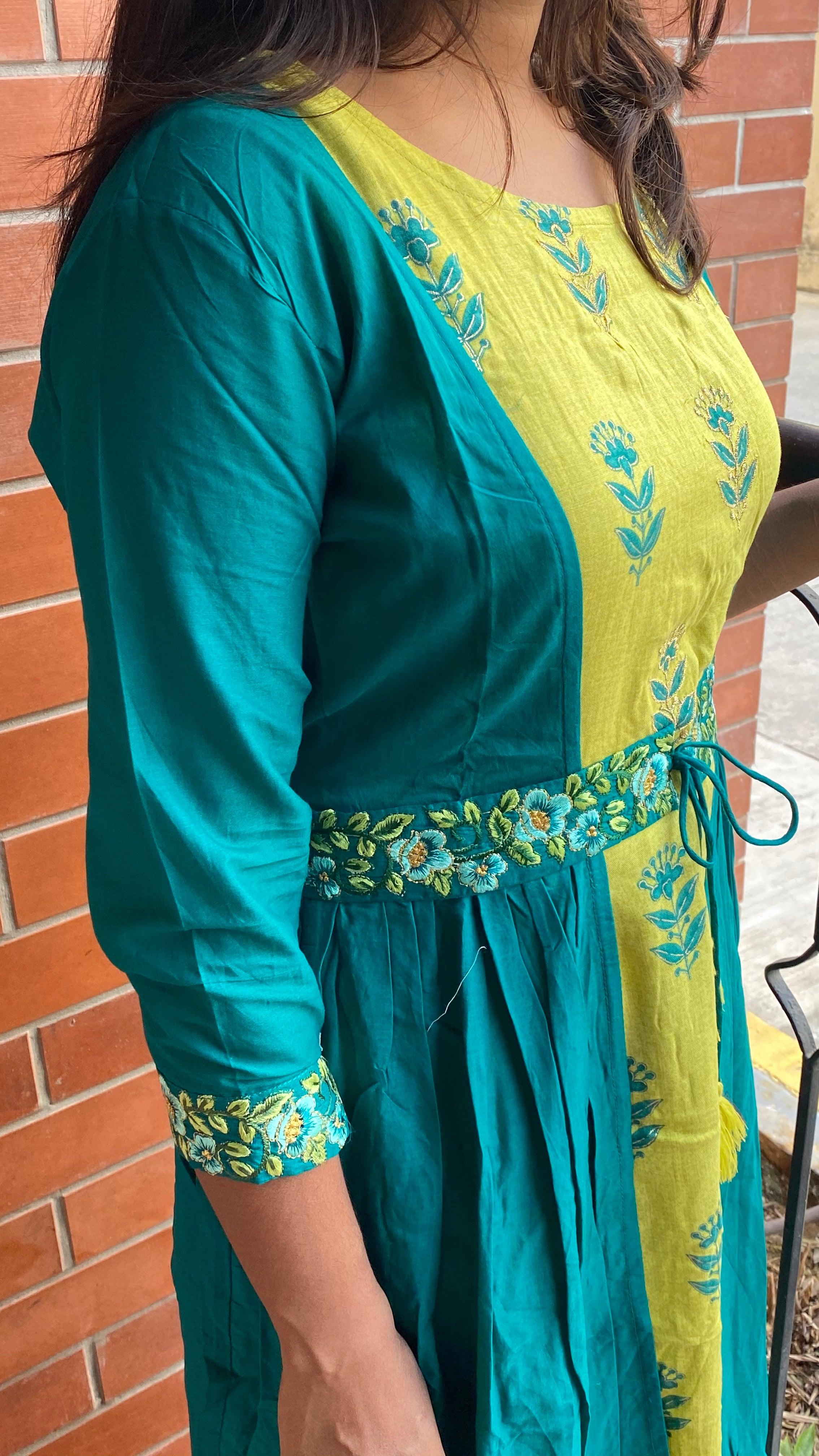 spaghetti pure cotton2 piece kurti set - Threads