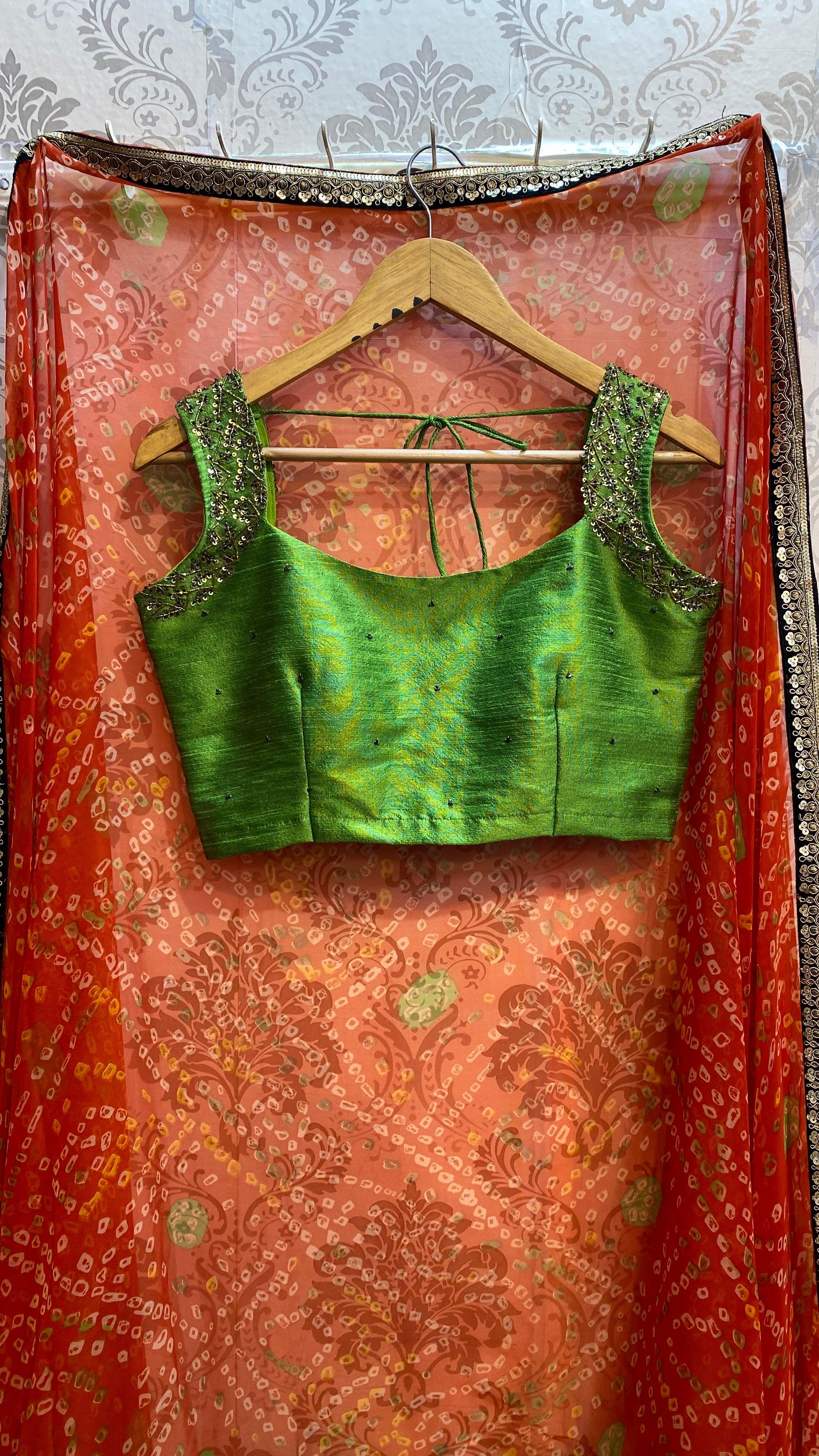 White Sleeveless handmade blouse - Threads